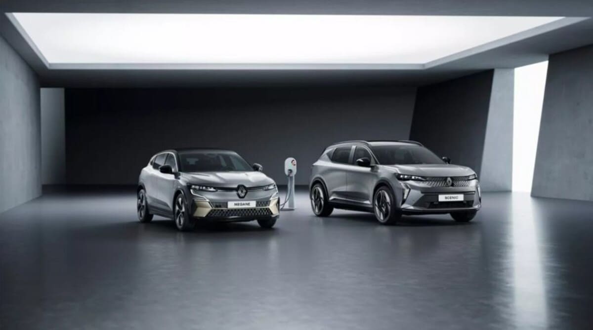 modele de renault electric megane si scenic