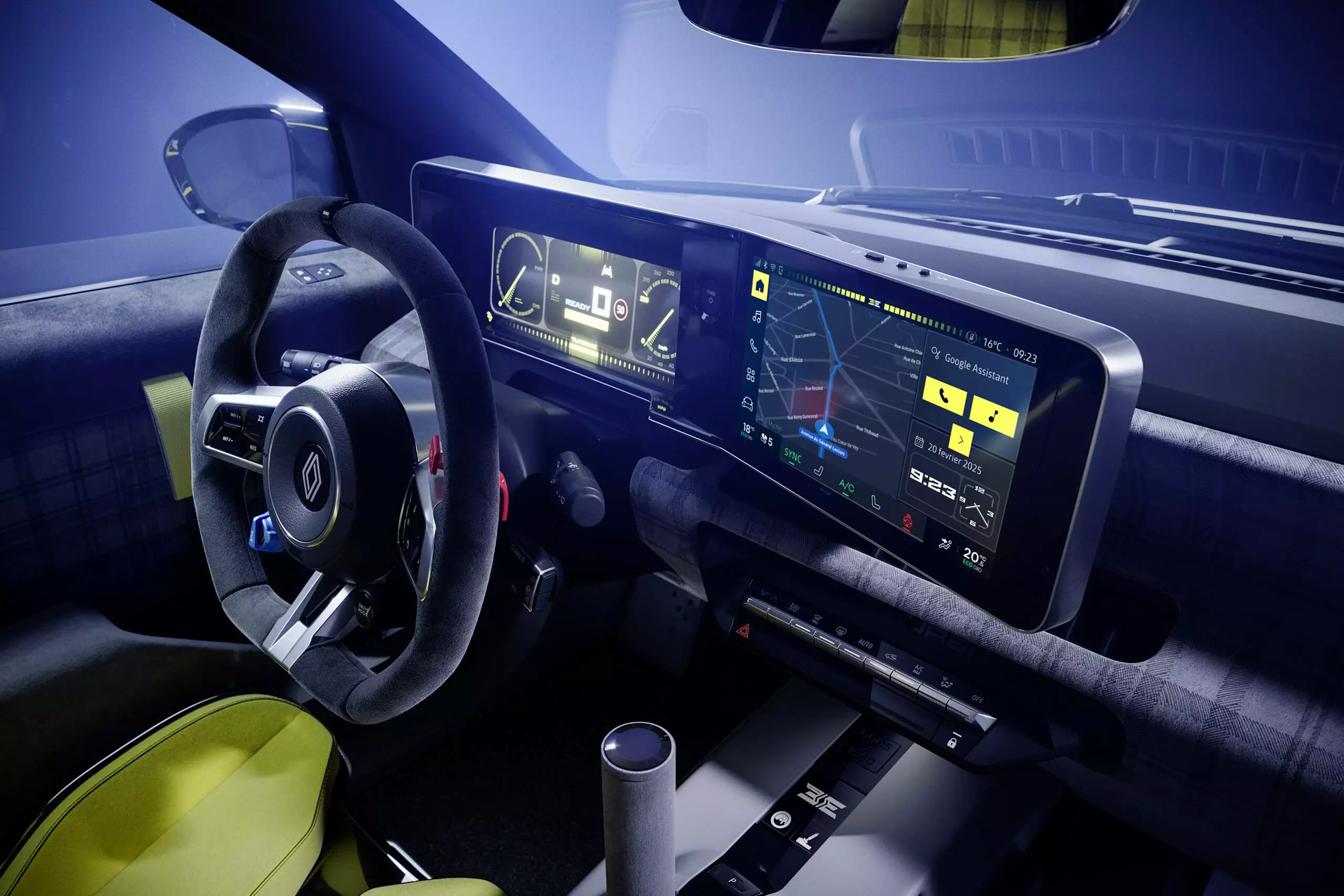 comandă vocală simplă și intuitivă - Renault 5 Turbo 3E