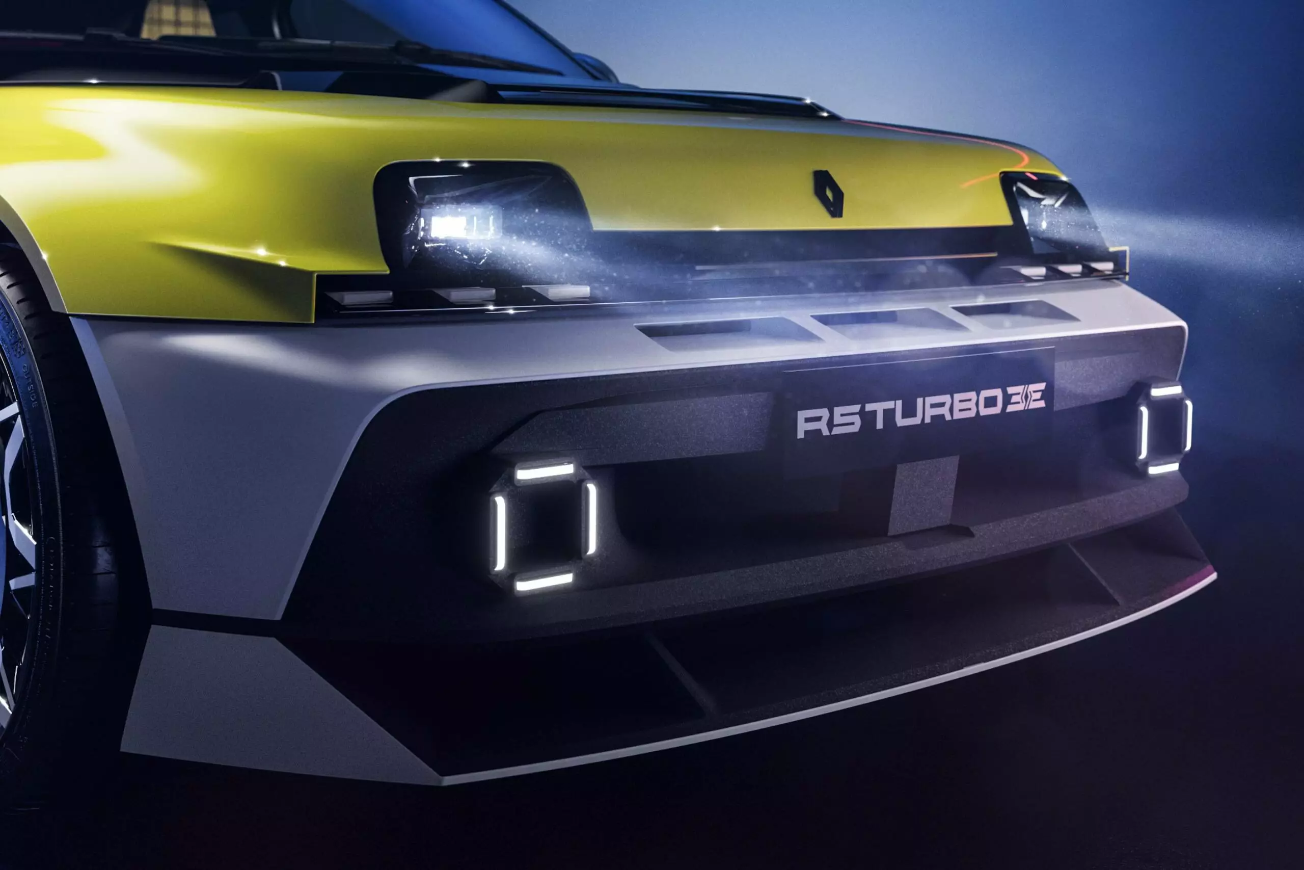 o interpretare modernă a modelului Renault 5 Turbo - Renault 5 Turbo 3E