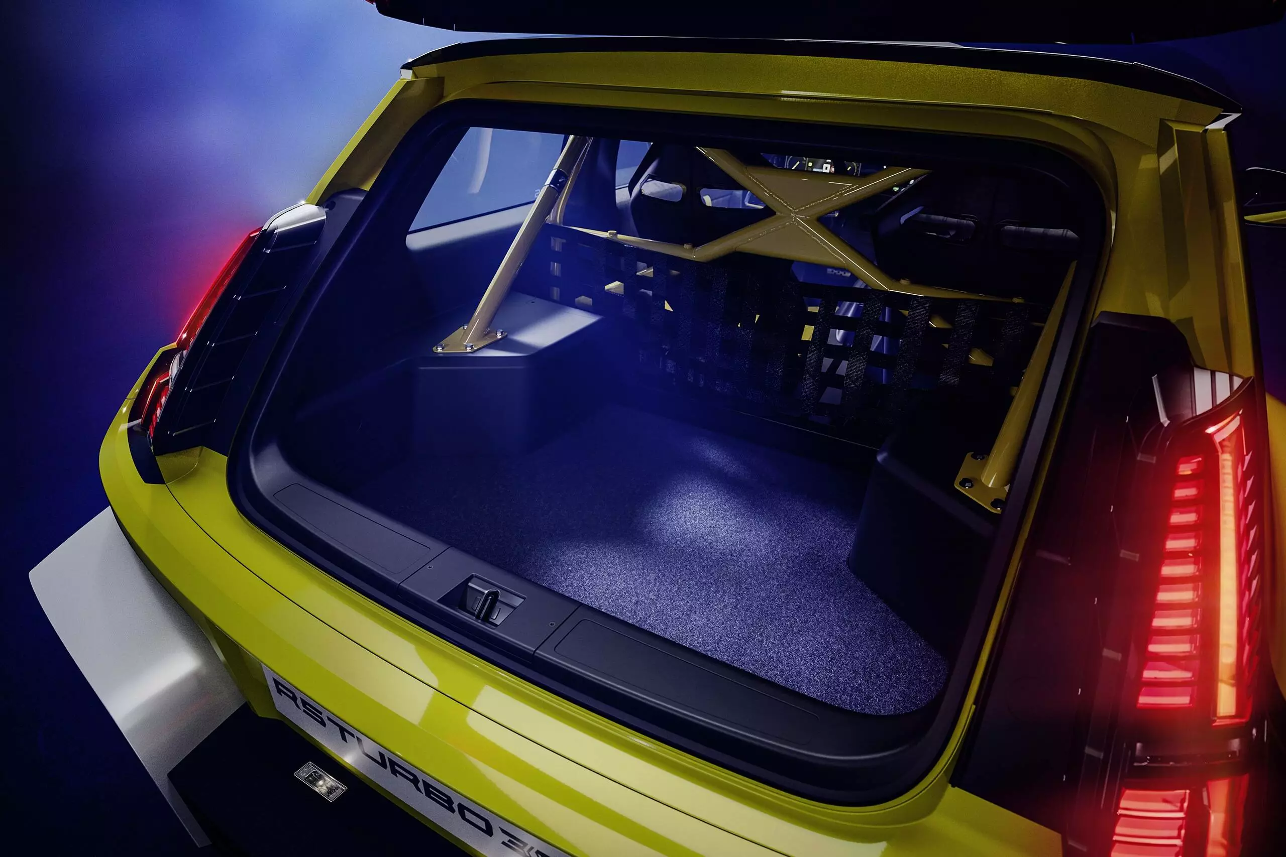 portbagaj de mare capacitate - Renault 5 Turbo 3 E